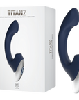 Titanz - Thumping Rechargeable Silicone Vibrator - Multiple Colours - K. P.