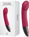 Titanz - Rechargeable Silicone Vibrator - Multiple Colours - K. P.