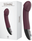 Titanz - Rechargeable Silicone Vibrator - Multiple Colours - K. P.