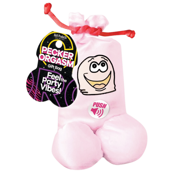 Pecker Orgasm Talking Bag - Kinky Playhouse