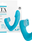Dual Motor Wearable Vibrator - Zeta - Purple - K. P.