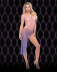 LAPDANCE Violet Sky Off-The-Shoulder Mini Dress