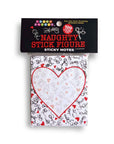 Naughty Stick Figure Sticky Notes