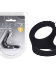 LEVELZ Double O Silicone Cock Ring - M - Black