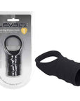 LEVELZ Silicone Cock Ring & Ribbed Sleeve