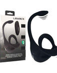 LEVELZ Remote Controlled Vibrating TriO Cock Ring with Prostate Stimulator