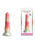 Colours Stacked - 6'' Dildo - Red/Gold