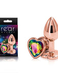 Rear Assets Rose Gold Heart Small