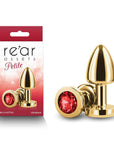 Rear Assets Petite - Gold with Red Gem