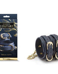 Bondage Couture Ankle Cuffs - Blue
