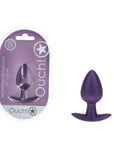 OUCH! Anal Plug - Medium - Metallic Purple