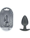 OUCH! Anal Plug - Large - Gun Metal