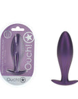 OUCH! Oval Anal Plug - Metallic Purple