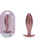 OUCH! Oval Anal Plug - Rose Gold
