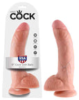 King Cock 9'' Cock With Balls