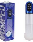 PUMPED Engage Automatic Penis Pump - Blue