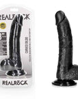 REALROCK Realistic Regular Curved Dong with Balls - 20.5 cm