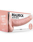 REALROCK Hollow Strapon with Balls - 23 cm Flesh