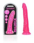 REALROCK 18 cm Slim Glow in the Dark Neon - Pink