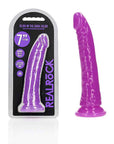 REALROCK 18 cm Slim Glow in the Dark Neon - Purple
