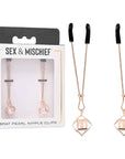 Sex & Mischief Brat Pearl Nipple Clips