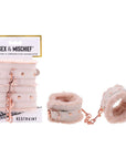 Sex & Mischief Peaches n CreaMe Fur Handcuffs
