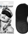 Sex & Mischief Satin Blindfold Black