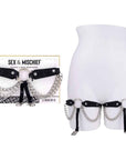 Sex & Mischief Chain Lace Garters
