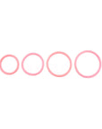 SPORTSHEETS Rubber O-Ring 4 Pack - Coral