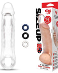 Size Up 2 Inch See-Thru Penis Extender with Ball Loop