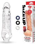 Size Up 1 Inch See-Thru Stretch Penis Extender