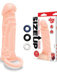 Size Up Realistic 1 Inch Penis Extender - Flesh
