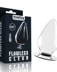 Flawless Clear Anal Plug 4.5''