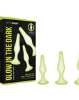 WhipSmart Glow In The Dark 3pc Anal Training Kit