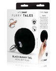 WhipSmart Furry Tales Black Bunny Tail