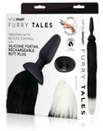 WhipSmart Furry Tales Silicone Foxtail Rechargeable Butt Plug