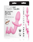 WhipSmart Furry Tales 3.5 Inch Silicone Piggy Tail Butt Plug