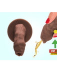 Screeny Weeny 6.0 Uncut - Latino Brown - K. P.
