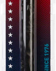 Double Header 18" - Veined - Black