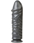 American Bombshell - Bunker Buster 10.7" Anal Dildo - Gun Metal - K. P.