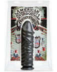 American Bombshell - Bunker Buster 10.7" Anal Dildo - Gun Metal - K. P.