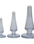 Crystal Jellies - Anal Initiation Kit - Clear - K. P.
