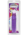 Crystal Jellies - Classic Dong 8" - Purple - K. P.