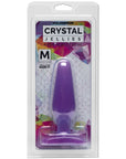 Crystal Jellies - Medium Butt Plug - Purple - K. P.