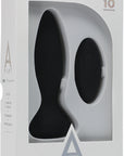 A-Play - Vibe - Experienced 5.75" Anal Plug With Remote - Black - K. P.