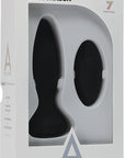 A-Play - Thrust - Adventurous 5.25" Anal Plug With Remote - Black - K. P.