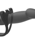 Body Extensions - Be Ready 4 Piece Hollow Silicone Strap-On Set - Black - K. P.