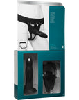 Body Extension - Be Daring 7" 2 Piece Hollow Silicone Strap-On Set - K. P.