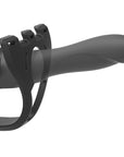 Body Extensions - Be Strong 7.5" 2 Piece Hollow Silicone Strap-On Set - K. P.