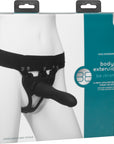 Body Extensions - Be Strong 7.5" 2 Piece Hollow Silicone Strap-On Set - K. P.